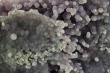 Purple and Green Botryoidal Grape Agate - Indonesia #370412-2